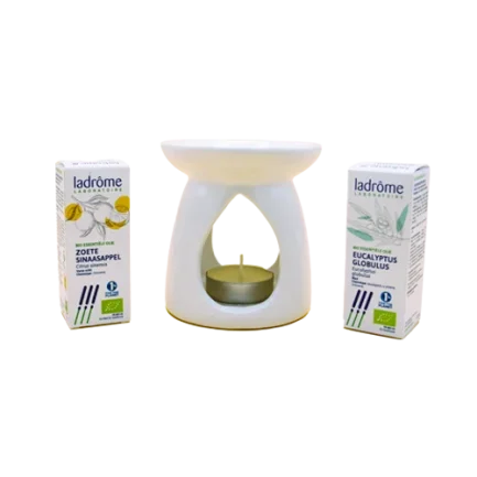 Etherische olie cadeaupakket <p> Sinaasappel & Eucalyptus