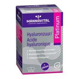 Mannavital – Hyaluronzuur Platinum – 60 V-caps
